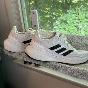 Adidas sneakers. Size eight. Lightly worn